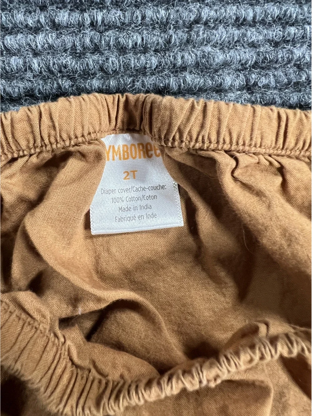 Gymboree Toddler Girls 2T Brown Suede Like Jumper Dress